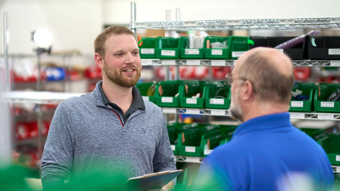 在乌斯特科技公司团队中工作